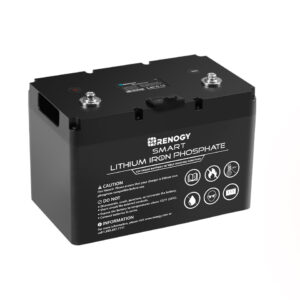 12V 100Ah Smart Lithium Iron Phosphate Battery w/ Self-Heating Function - Renogy