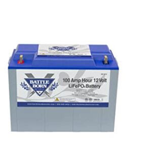 Battle Born Batteries LiFePO4 Deep Cycle Battery - 100Ah 12v Lithium Battery